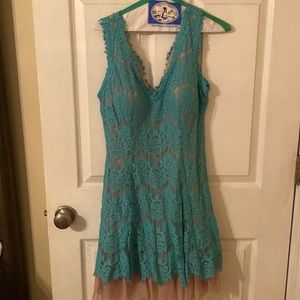 Fun and flirty cocktail dress. Great condition,fully lined,no bra needed